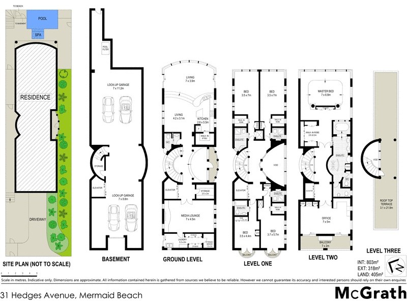 31 Hedges Avenue, Mermaid Beach QLD 4218 Floorplan