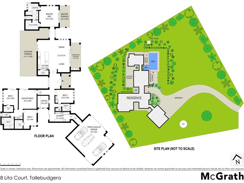8 Lita Court, Tallebudgera QLD 4228 Floorplan