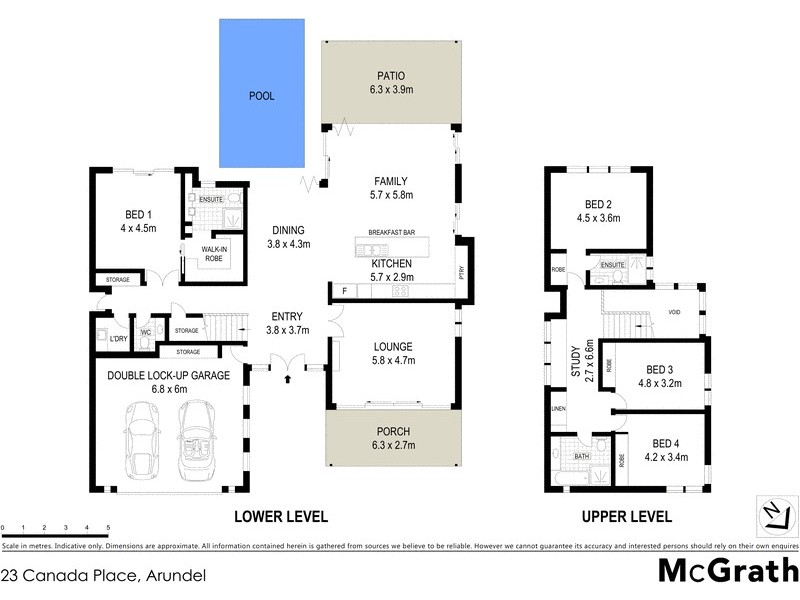 23 Canada Place, Arundel QLD 4214 Floorplan