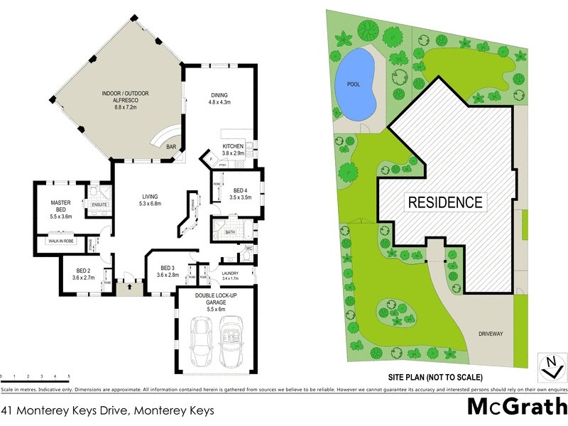 41 Monterey Keys Drive, Monterey Keys QLD 4212 Floorplan