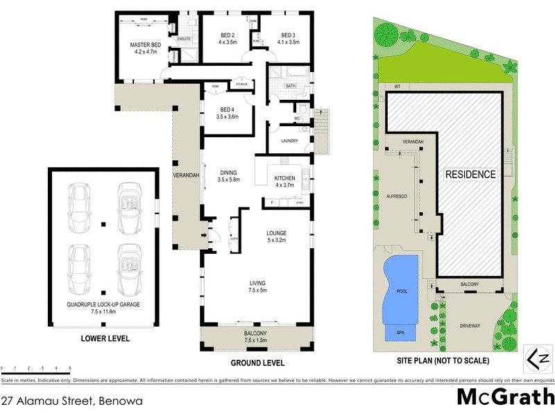 27 Alamau Street, Benowa QLD 4217 Floorplan
