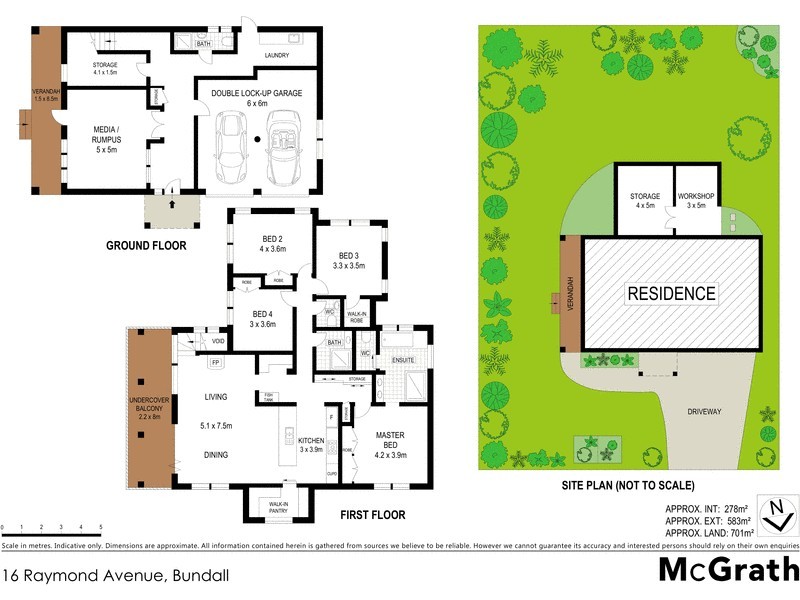 16 Raymond Avenue, Bundall QLD 4217 Floorplan