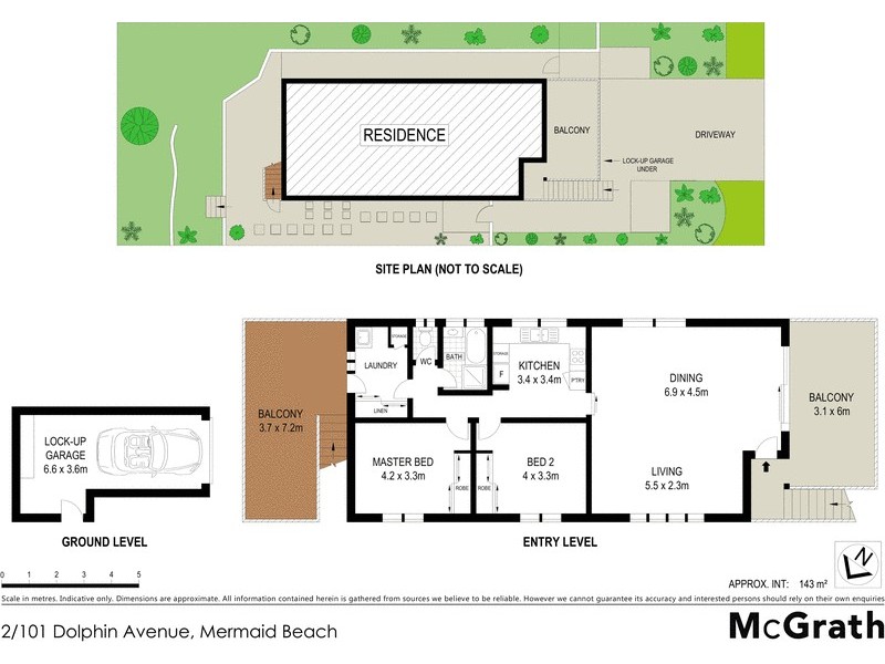 2/101 Dolphin Avenue, Mermaid Beach QLD 4218 Floorplan