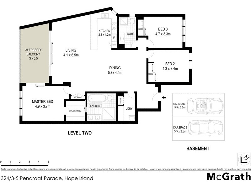 324/3 Pendraat Parade, Hope Island QLD 4212 Floorplan