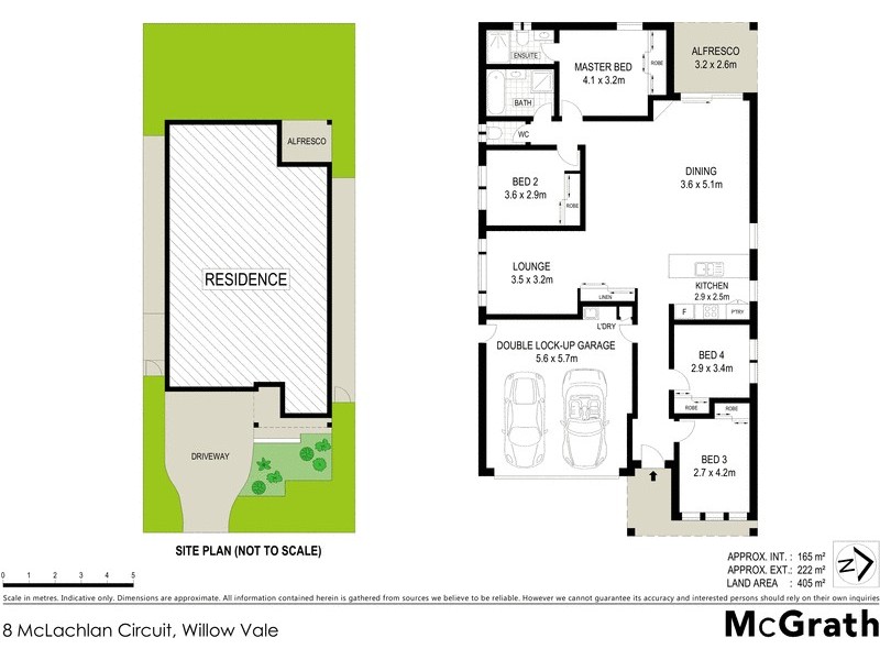 8 McLachlan Circuit, Willow Vale QLD 4209 Floorplan
