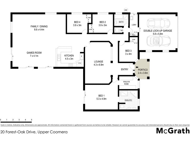 20 Forest-Oak Drive, Upper Coomera QLD 4209 Floorplan
