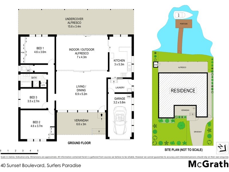 40 Sunset Boulevard, Surfers Paradise QLD 4217 Floorplan