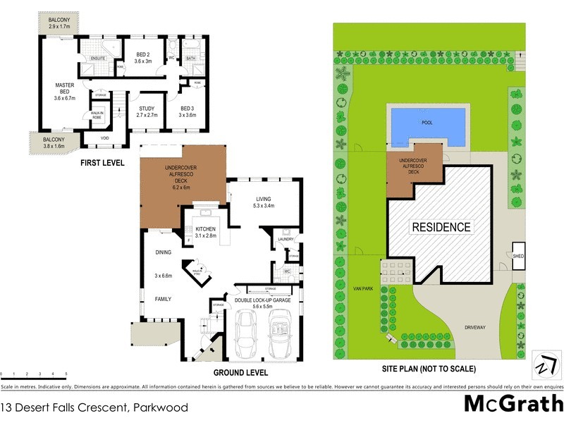 13 Desert Falls Crescent, Parkwood QLD 4214 Floorplan