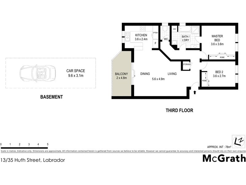 13/35 Huth Street, Labrador QLD 4215 Floorplan