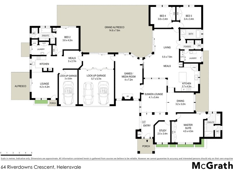 64 Riverdowns Crescent, Helensvale QLD 4212 Floorplan