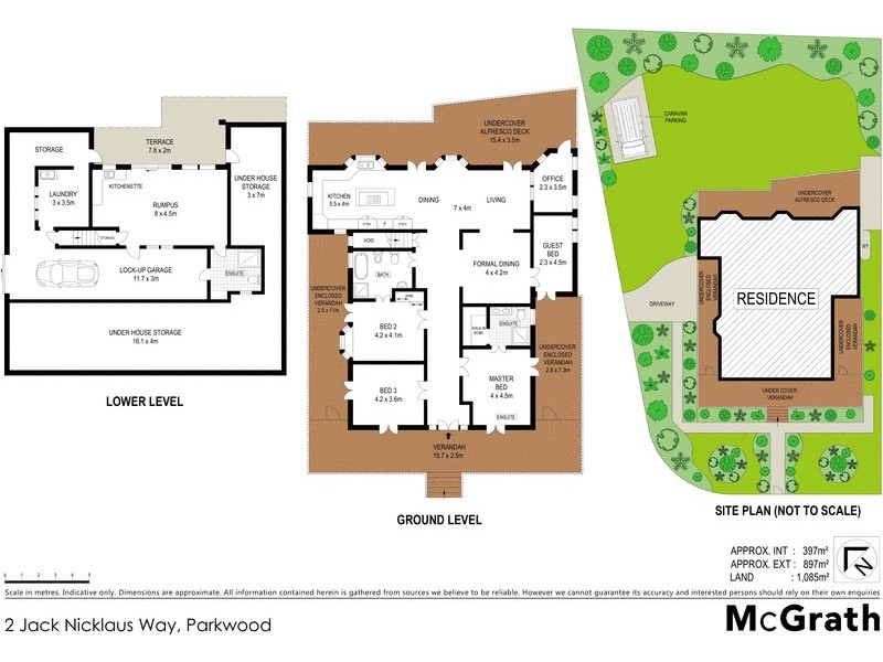 2 Jack Nicklaus Way, Parkwood QLD 4214 Floorplan
