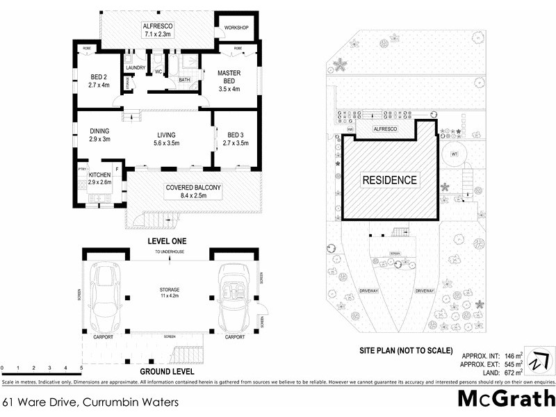 61 Ware Drive, Currumbin Waters QLD 4223 Floorplan