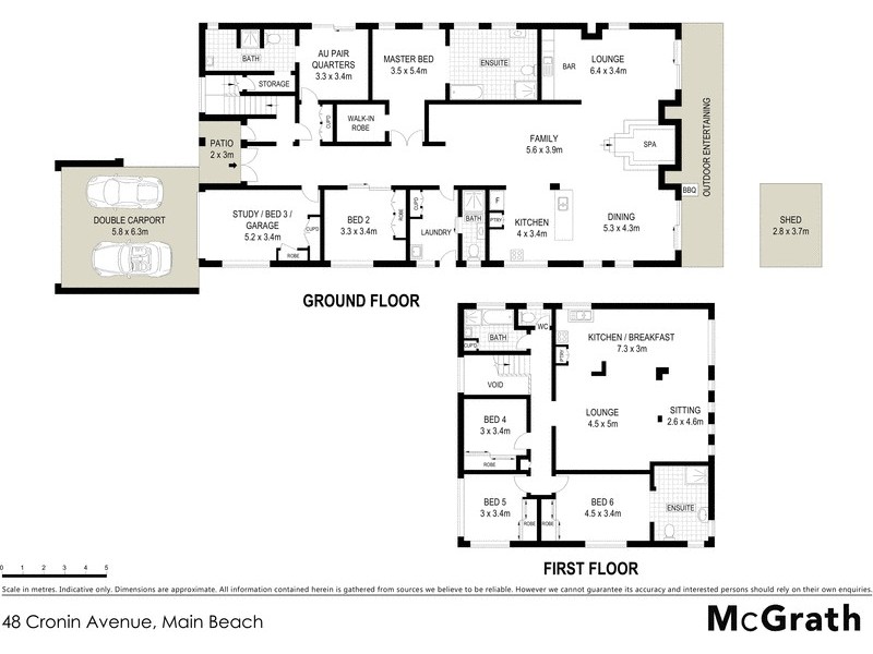48 Cronin Avenue, Main Beach QLD 4217 Floorplan