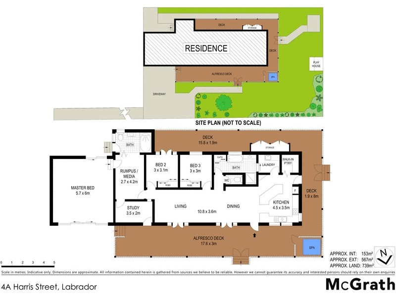4A Harris Street, Labrador QLD 4215 Floorplan