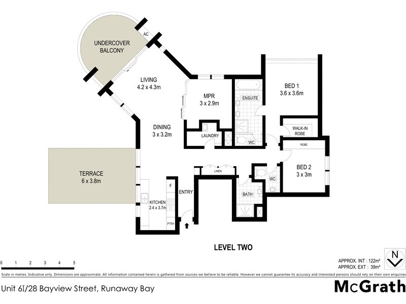 Unit 6i/28 Bayview Street, Runaway Bay QLD 4216 Floorplan