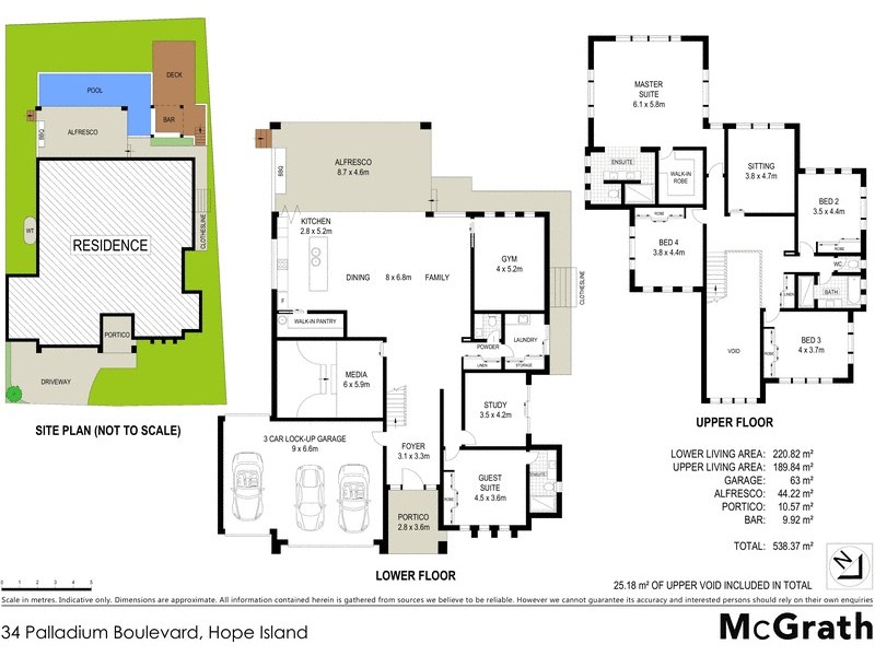 34 Palladium Boulevard, Hope Island QLD 4212 Floorplan