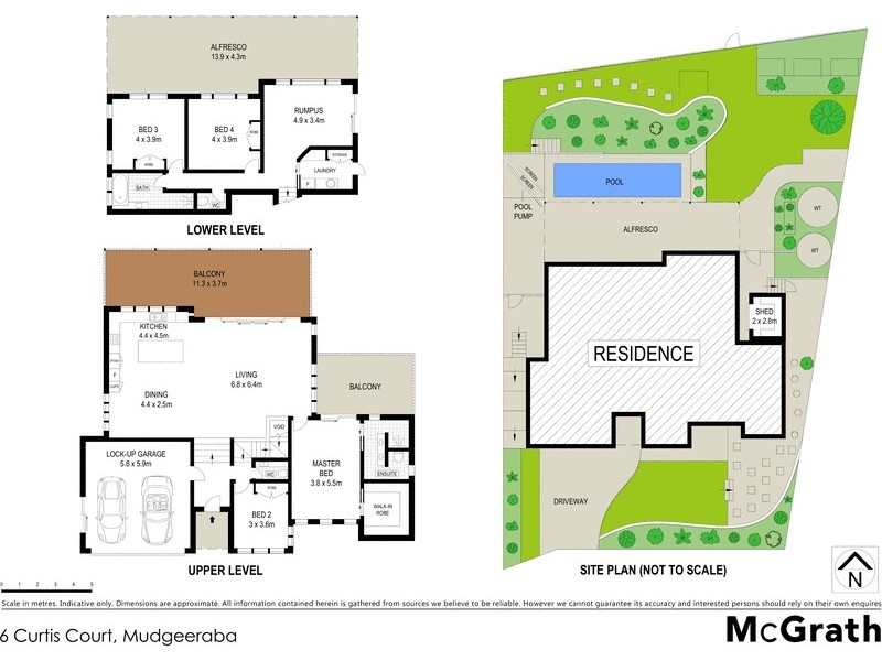 6 Curtis Court, Mudgeeraba QLD 4213 Floorplan