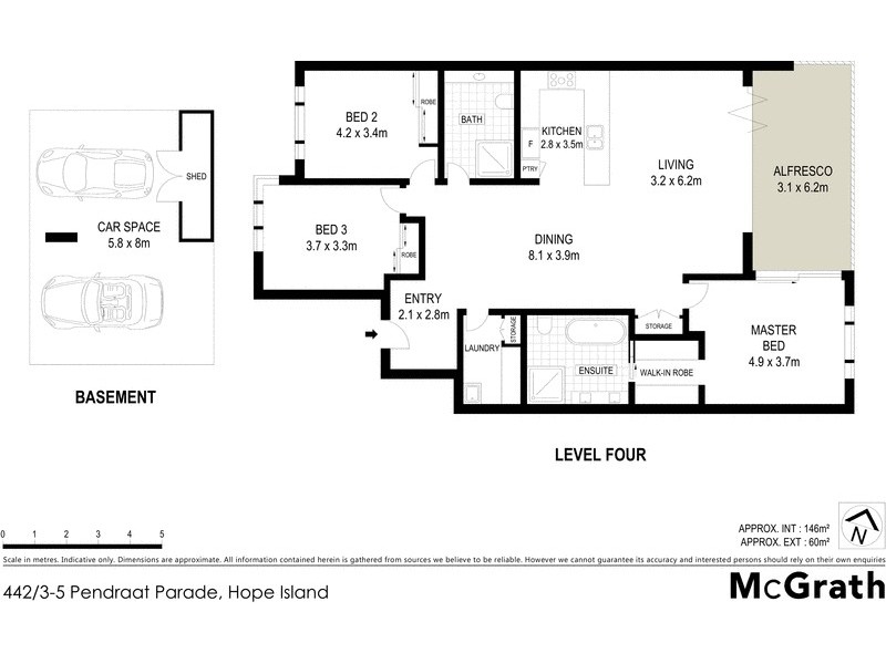 442/3 Pendraat Parade, Hope Island QLD 4212 Floorplan