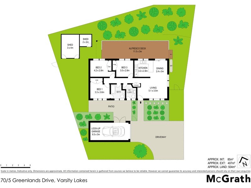 70/5 Greenlands Drive, Varsity Lakes QLD 4227 Floorplan