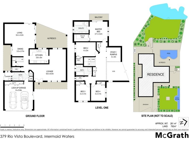 379 Rio Vista Boulevard, Mermaid Waters QLD 4218 Floorplan