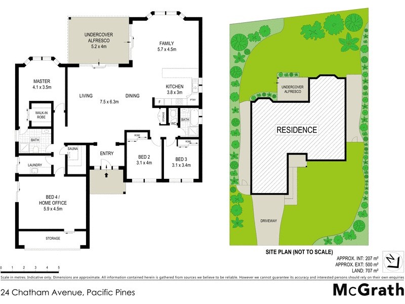 24 Chatham Avenue, Pacific Pines QLD 4211 Floorplan
