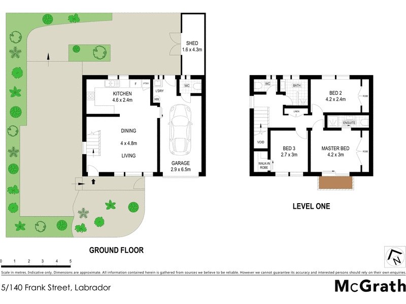 5/140 Frank Street, Labrador QLD 4215 Floorplan