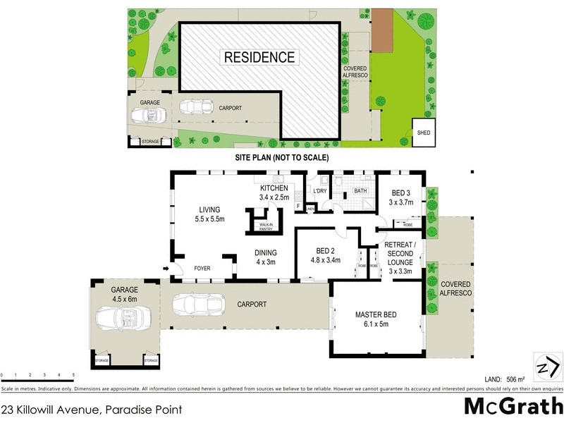 23 Killowill Avenue, Paradise Point QLD 4216 Floorplan