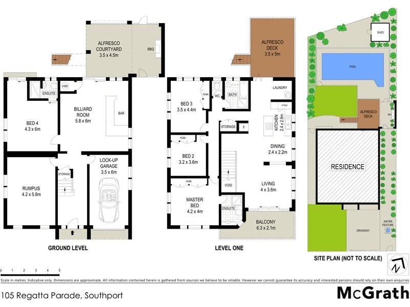 105 Regatta Parade, Southport QLD 4215 Floorplan