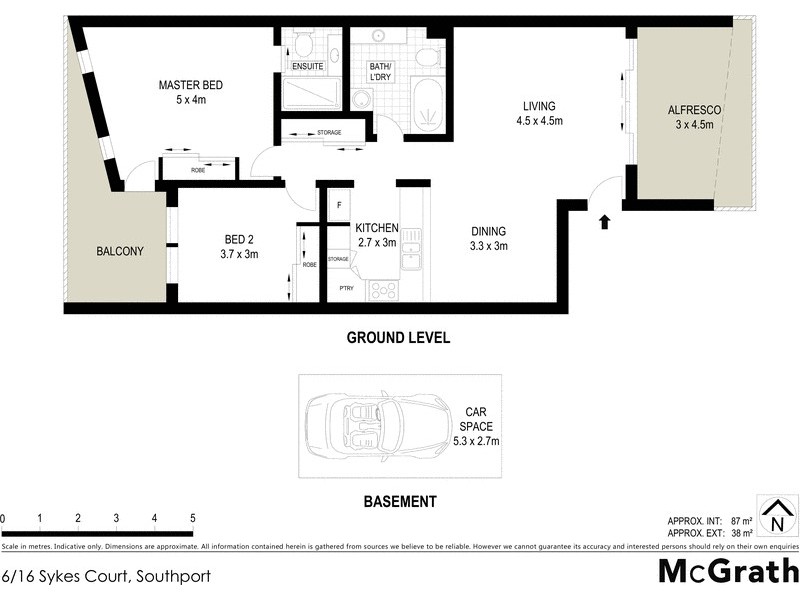 6/16 Sykes Court, Southport QLD 4215 Floorplan