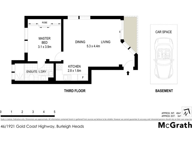 46/1921 Gold Coast Highway, Burleigh Heads QLD 4220 Floorplan
