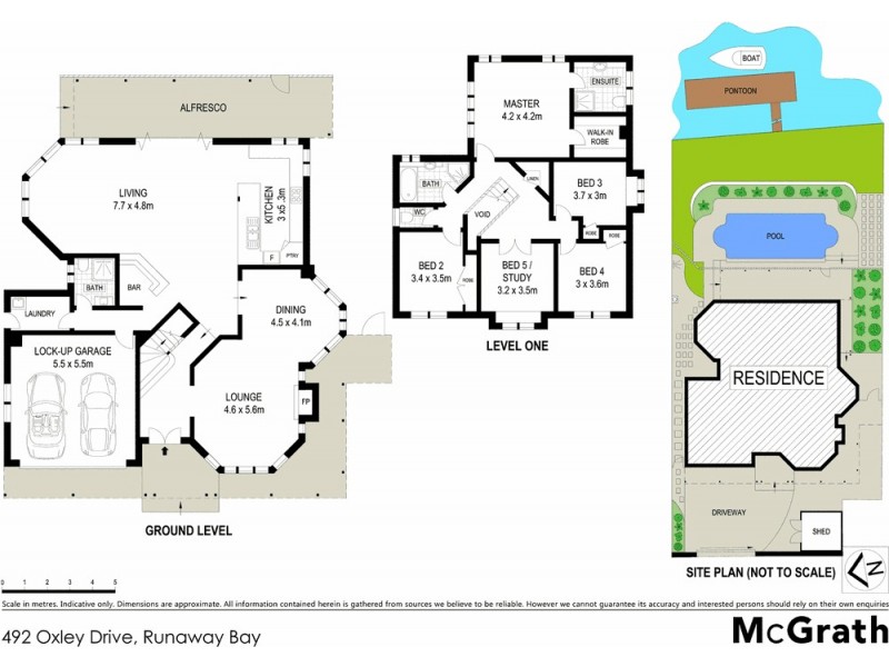 492 Oxley Drive, Runaway Bay QLD 4216 Floorplan