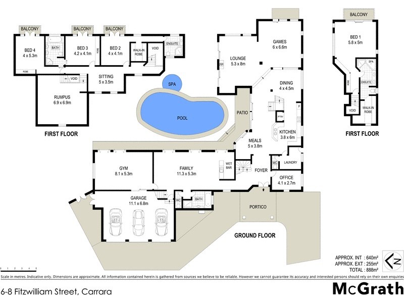 6-8 Fitzwilliam Street, Carrara QLD 4211 Floorplan