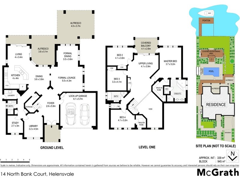 14 North Bank Court, Helensvale QLD 4212 Floorplan