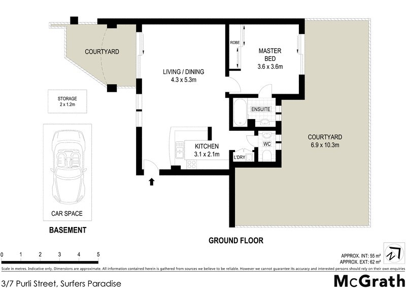 3/7 Purli Street, Chevron Island QLD 4217 Floorplan