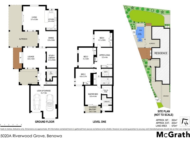 5020A Riverwood Grove, Benowa QLD 4217 Floorplan