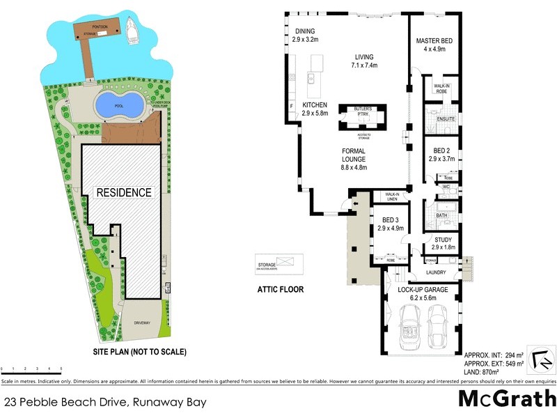 23 Pebble Beach Drive, Runaway Bay QLD 4216 Floorplan