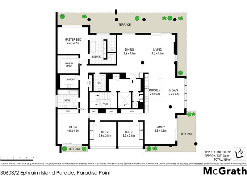 30603/2 Ephraim Island Parade, Paradise Point QLD 4216 Floorplan