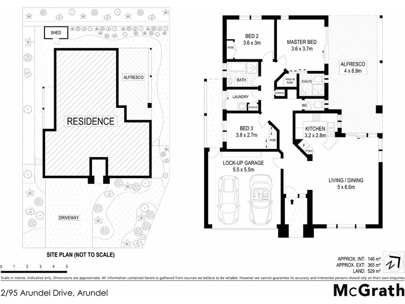 2/95 Arundel Drive, Arundel QLD 4214 Floorplan
