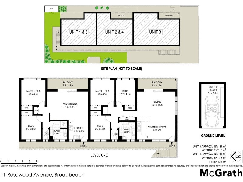 4/11 Rosewood Avenue, Broadbeach QLD 4218 Floorplan