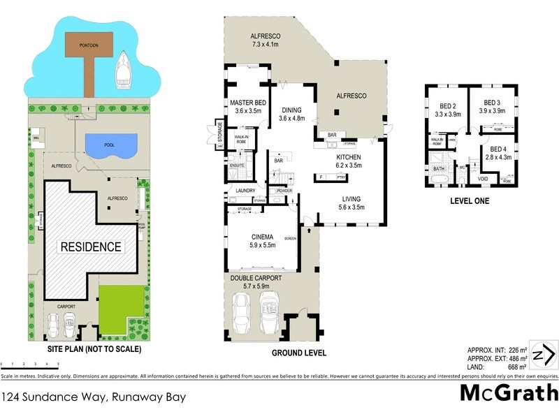 124 Sundance Way, Runaway Bay QLD 4216 Floorplan