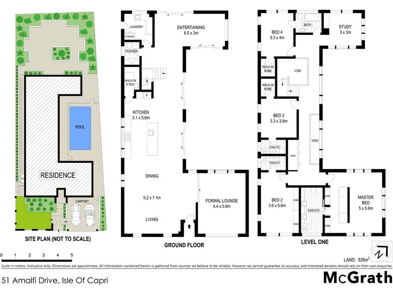 51 Amalfi Drive, Isle Of Capri QLD 4217 Floorplan