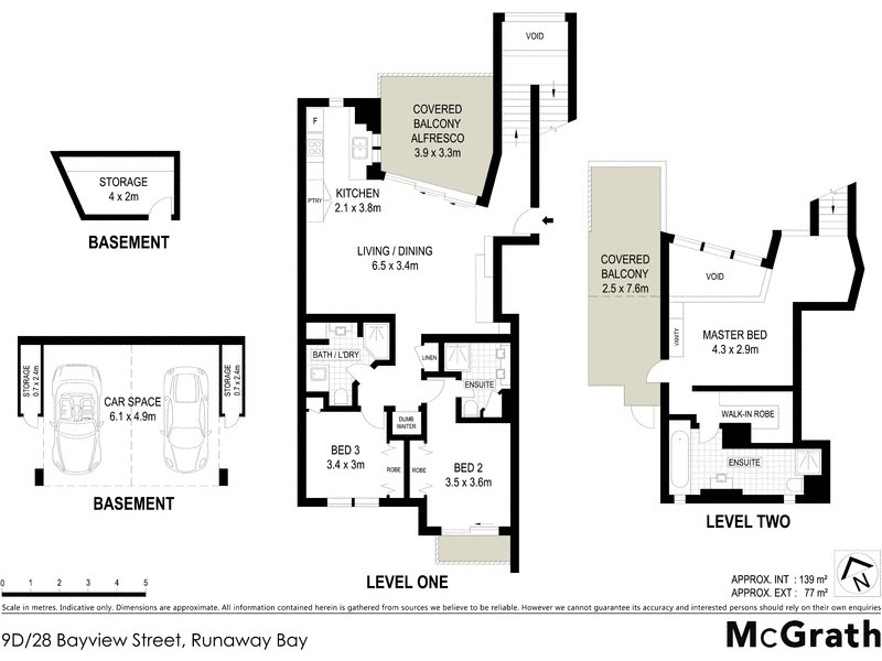 9D/28 Bayview Street, Runaway Bay QLD 4216 Floorplan