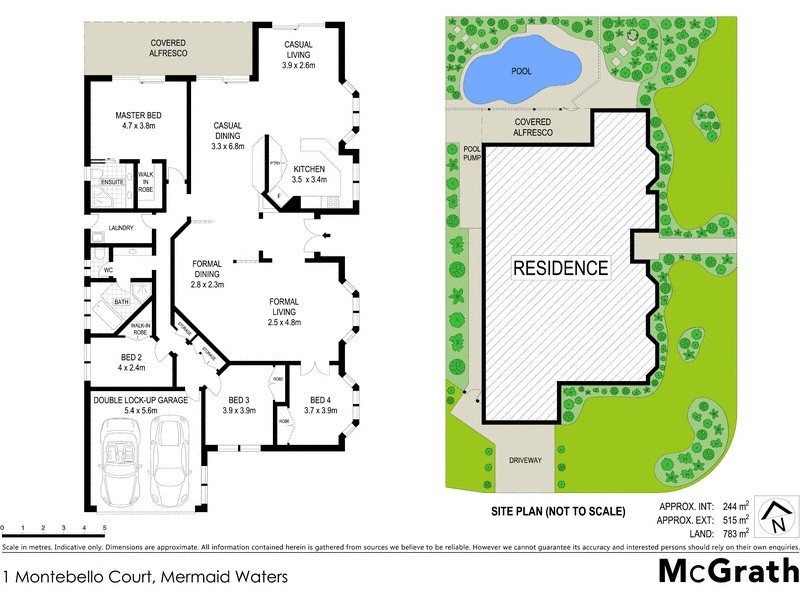 1 Montebello Court, Mermaid Waters QLD 4218 Floorplan