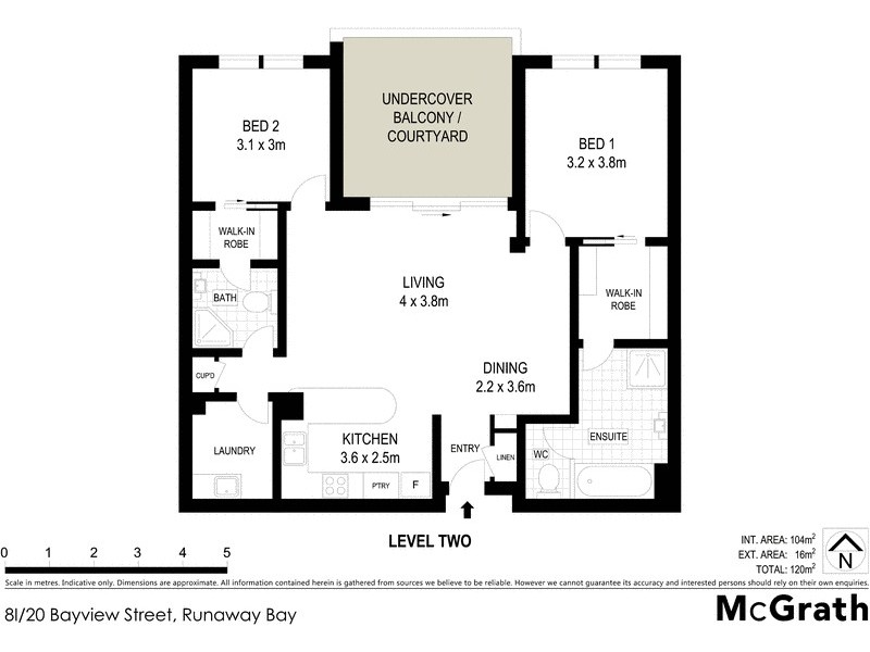 8I/28 Bayview Street, Runaway Bay QLD 4216 Floorplan
