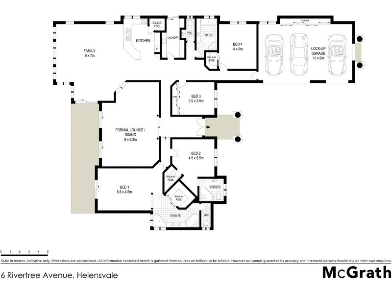 6 Rivertree Avenue, Helensvale QLD 4212 Floorplan