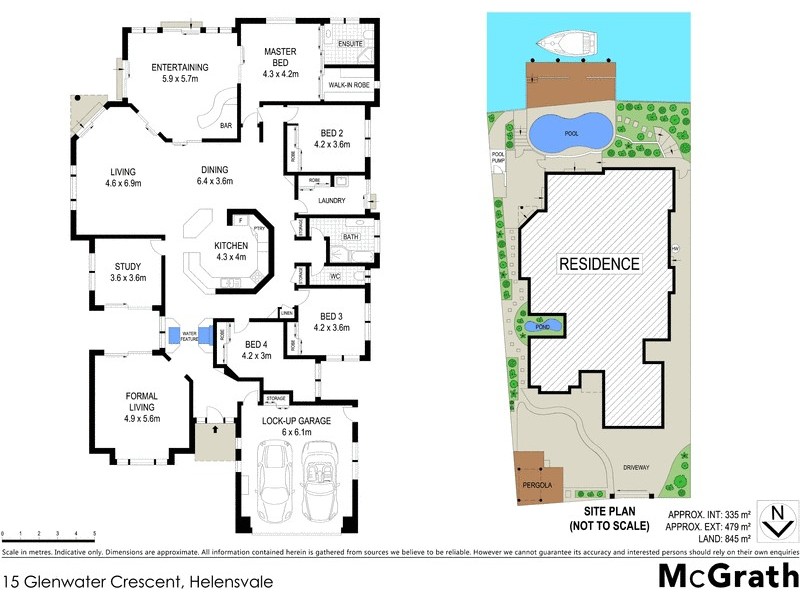15 Glenwater Crescent, Helensvale QLD 4212 Floorplan