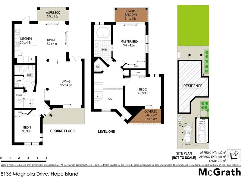 8136 Magnolia Drive, Hope Island QLD 4212 Floorplan