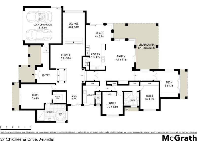 27 Chichester Drive, Arundel QLD 4214 Floorplan