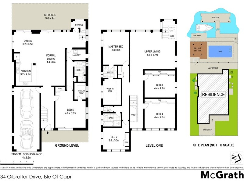 34 Gibraltar Drive, Isle Of Capri QLD 4217 Floorplan