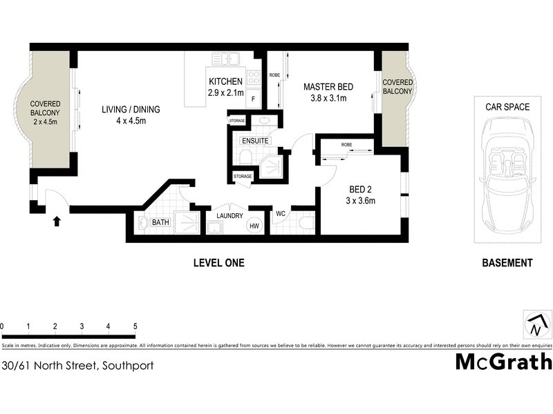 30/61 North Street, Southport QLD 4215 Floorplan